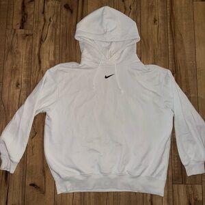 White Nike sweatshirt